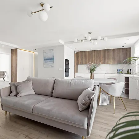 Apartment Bay Letnica - Cudowne Mieszkanie 1 Km Do Plazy Gdansk